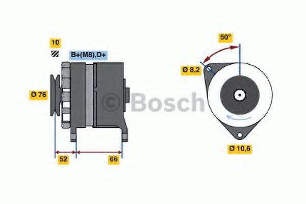 BOSCH 3696 Генератор