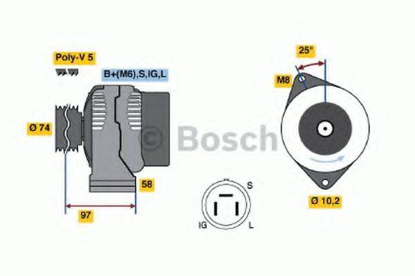 BOSCH 3701 Генератор