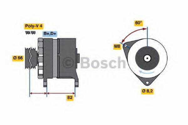 BOSCH 3704 Генератор