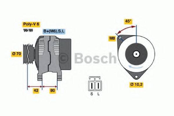 BOSCH 3707 Генератор