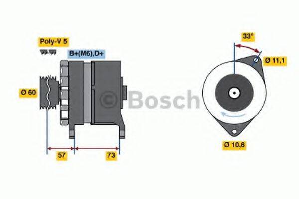 BOSCH 3713 Генератор
