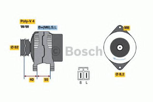 BOSCH 3720 Генератор