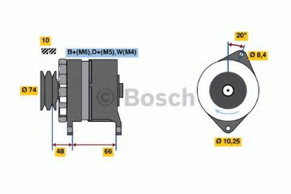 BOSCH 3722 Генератор