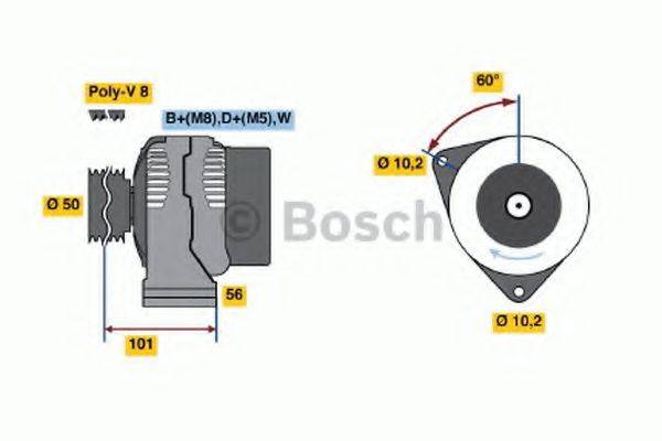 BOSCH 3738 Генератор