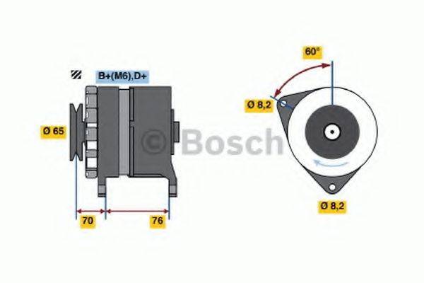 BOSCH 3746 Генератор