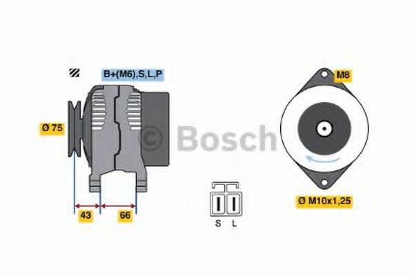 BOSCH 3749 Генератор
