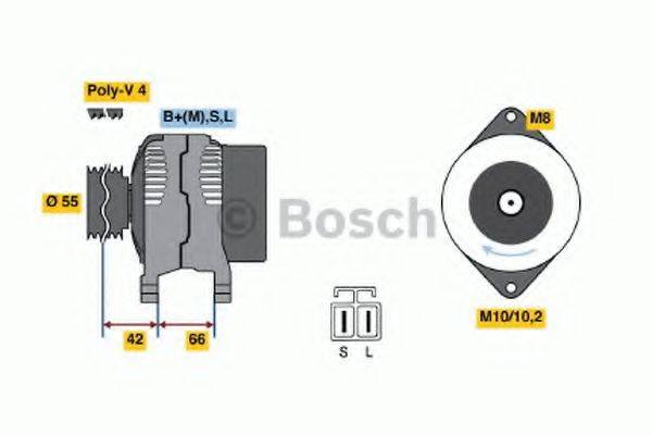 BOSCH 3765 Генератор