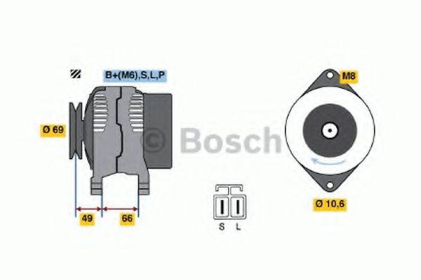 BOSCH 3769 Генератор