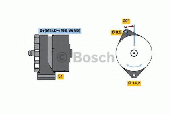 BOSCH 3776 Генератор