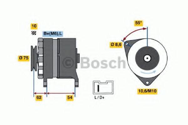 BOSCH 3779 Генератор