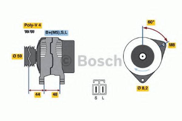 BOSCH 3798 Генератор