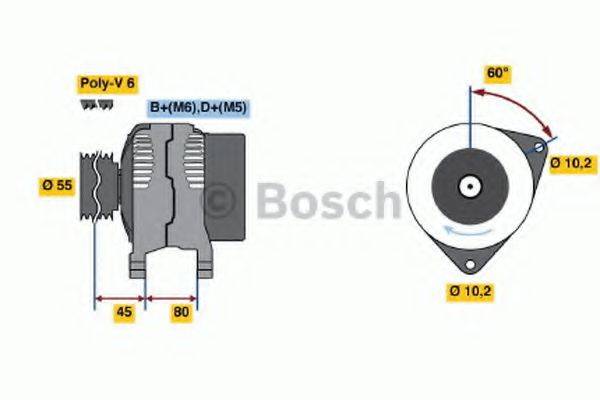 BOSCH 3803 Генератор