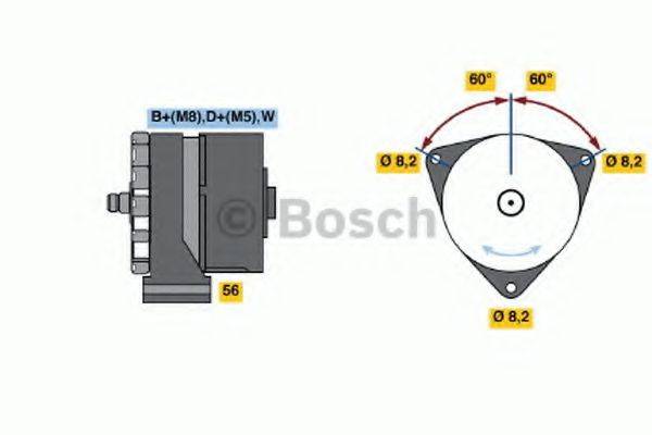 BOSCH 3980 Генератор