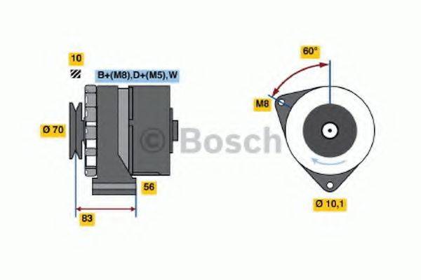 BOSCH 3810 Генератор