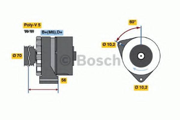 BOSCH 3811 Генератор