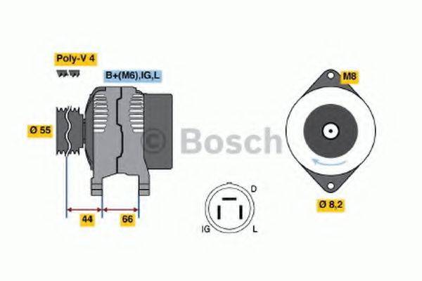 BOSCH 3815 Генератор