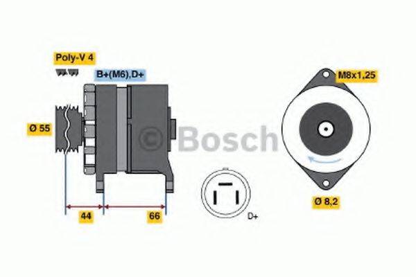 BOSCH 3822 Генератор