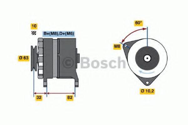 BOSCH 3830 Генератор