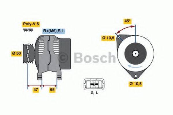 BOSCH 3846 Генератор