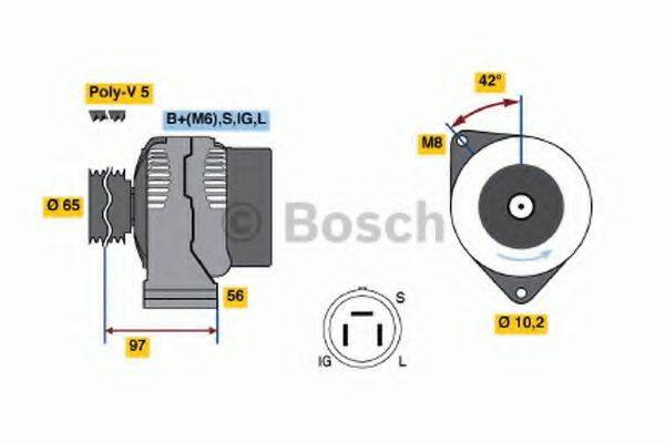 BOSCH 3859 Генератор