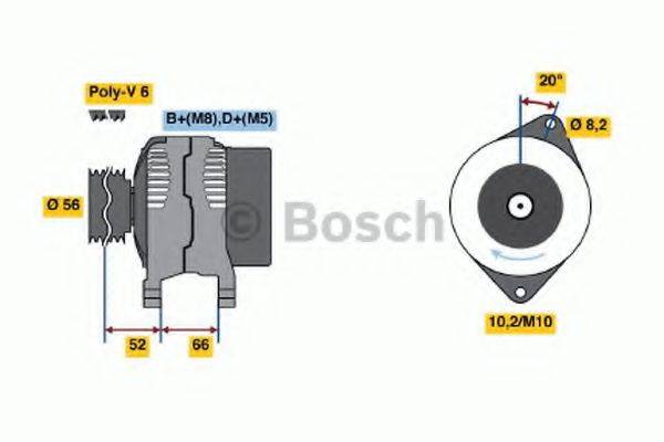 BOSCH 4146 Генератор