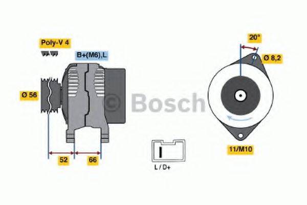 BOSCH 3883 Генератор