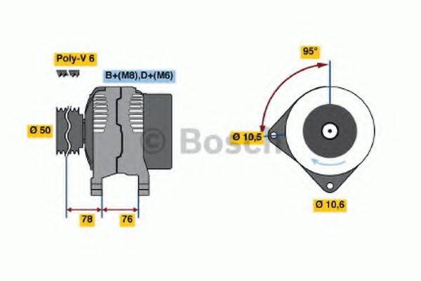 BOSCH 3910 Генератор