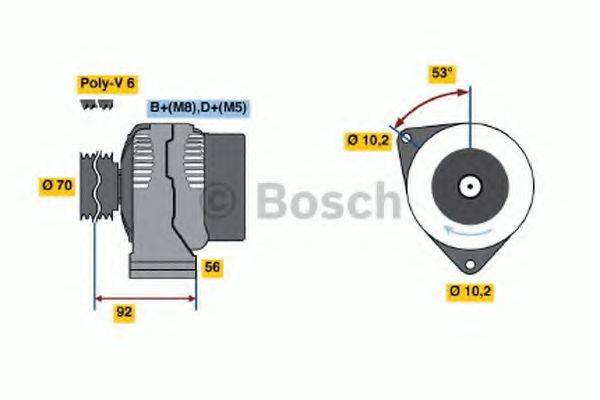 BOSCH 3930 Генератор