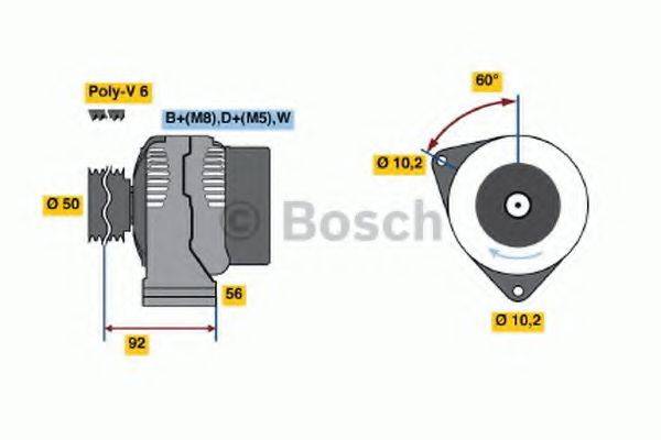 BOSCH 3935 Генератор