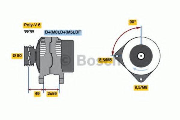 BOSCH 3952 Генератор