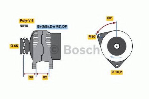 BOSCH 3969 Генератор
