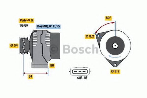 BOSCH 3983 Генератор