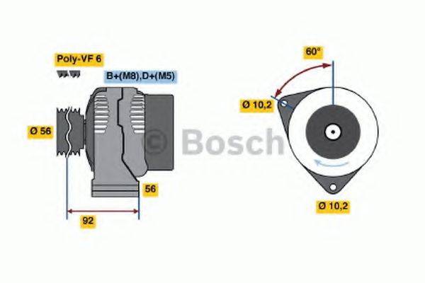 BOSCH 4111 Генератор