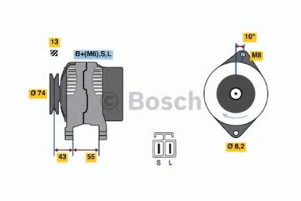 BOSCH 4048 Генератор