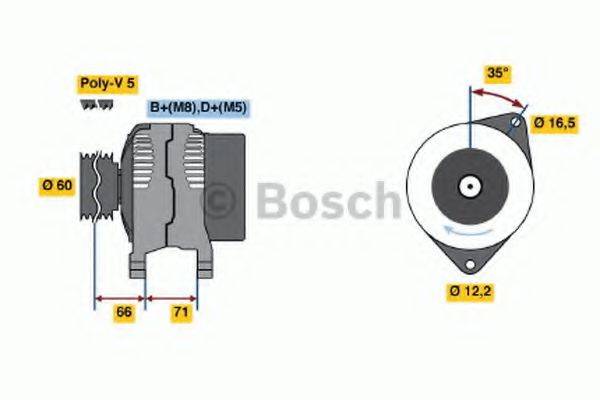 BOSCH 4065 Генератор