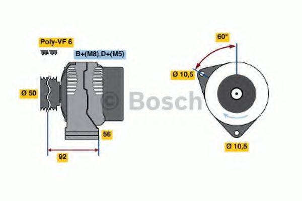 BOSCH 4080 Генератор
