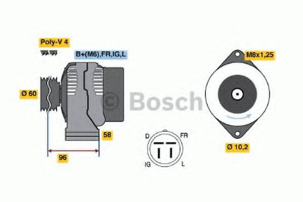 BOSCH 4091 Генератор