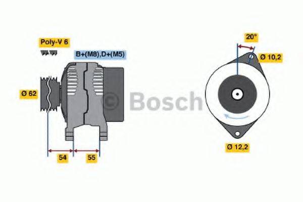 BOSCH 4098 Генератор