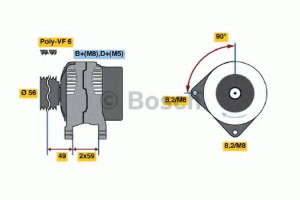 BOSCH 4100 Генератор