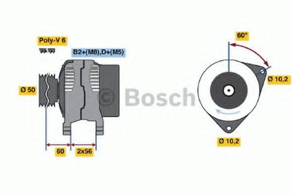 BOSCH 4125 Генератор