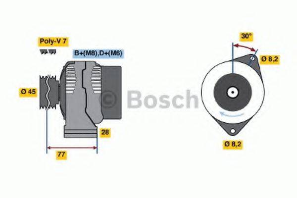 BOSCH 4136 Генератор