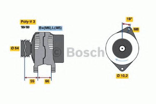 BOSCH 4141 Генератор