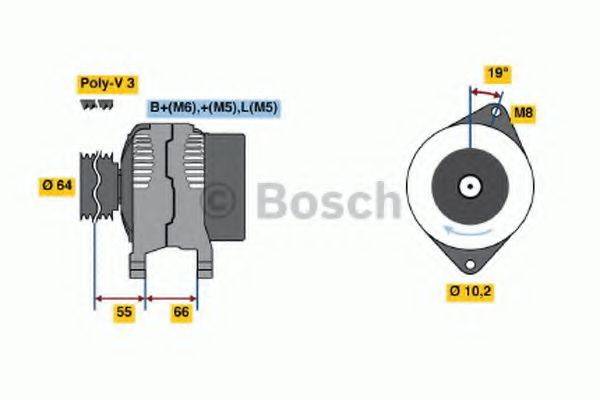 BOSCH 4142 Генератор