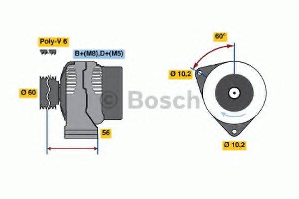 BOSCH 4147 Генератор