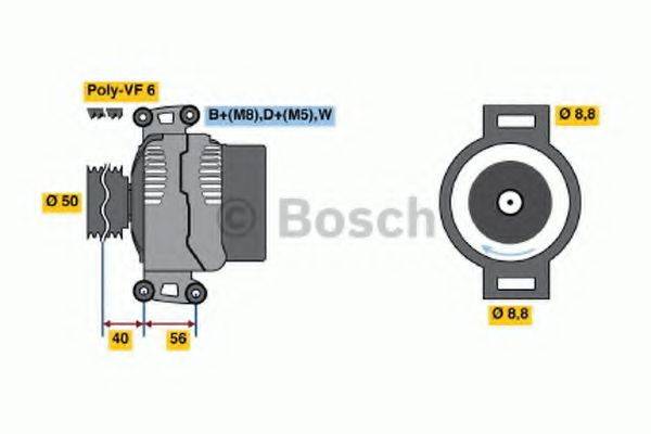 BOSCH 4153 Генератор