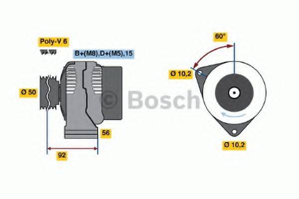 BOSCH 4155 Генератор
