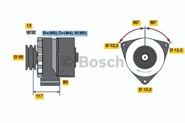 BOSCH 4158 Генератор