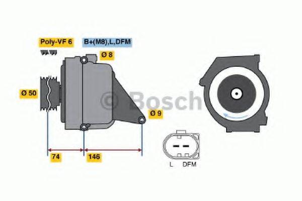 BOSCH 4176 Генератор
