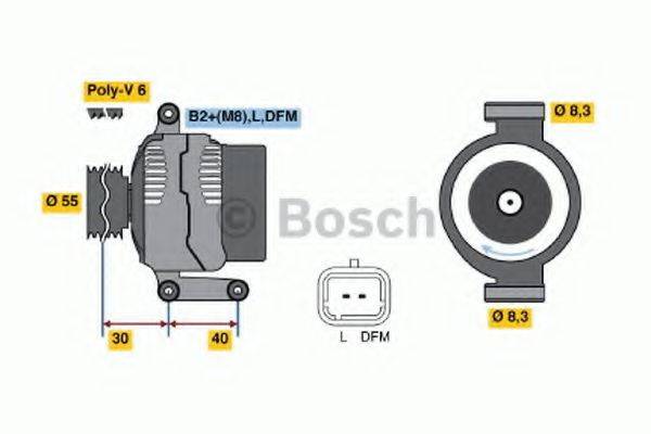 BOSCH 4185 Генератор