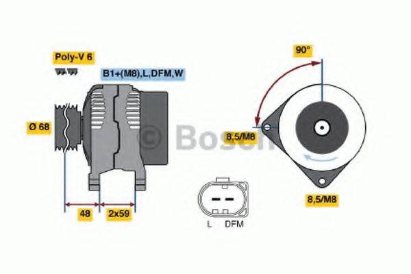 BOSCH 4190 Генератор